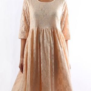 Madeleine Maternity Studio 18 Blush Lace Ginny Dress